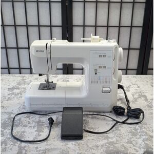 Kenmore 385.16120200 Sewing Machine 12 Stitch Electronic Foot Pedal White